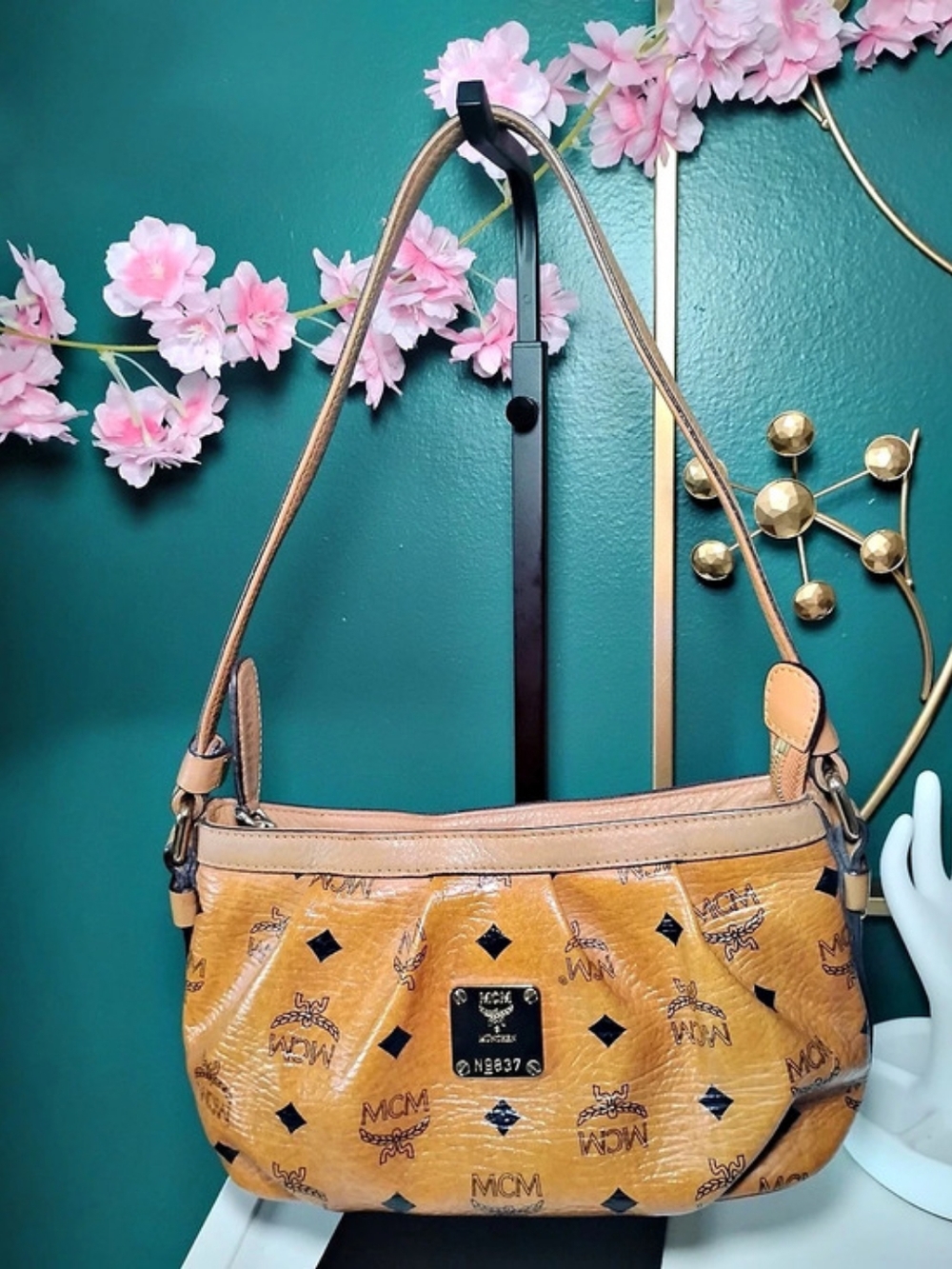 MCM Monogram Shoulder Bag